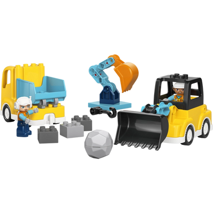 Lego - 3 in 1 Construction Vehicles 22 Pcs 2Y+ — BambiniJO Jordan