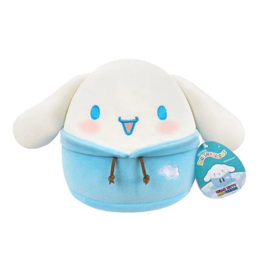 Squishmallows - Little Plush 8" Hello Kitty and Friends- Cinnamoroll in Dabodabo Hoodie | 1-6Y