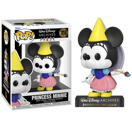 Funko - Pop! Disney: Minnie Mouse- Princess Minnie (1938) | 3Y+