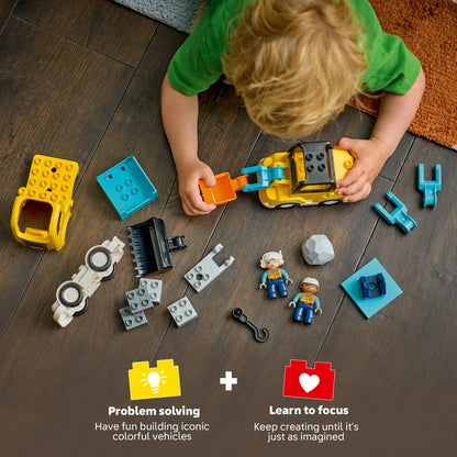 Lego - 3 in 1 Construction Vehicles 22 Pcs 2Y+ — BambiniJO Jordan