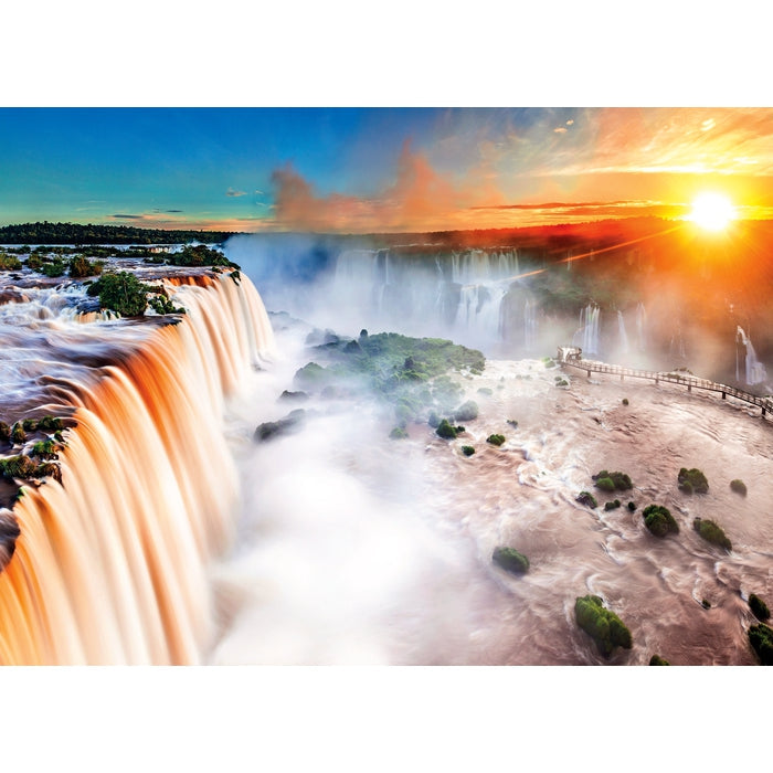 Clementoni Waterfall 1000 piece jigsaw puzzle, alternate view