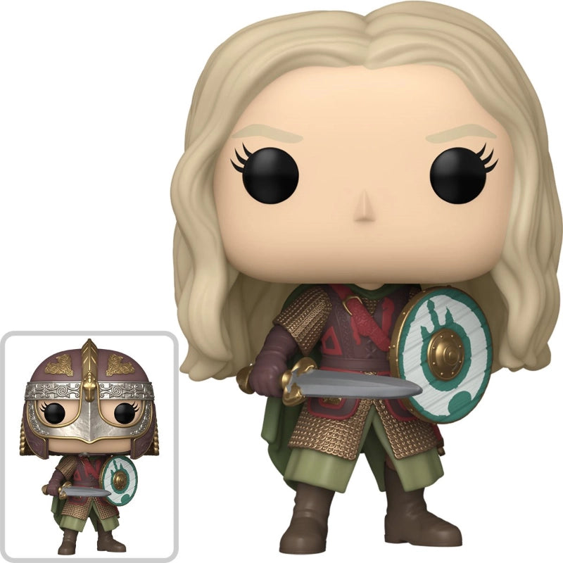 Funko - Pop! Movies: The Lord of the Rings- Battle Eowyn مع مطاردة | 3 سنوات فما فوق Funko - Pop! Movies: The Lord of the Rings- Battle Eowyn مع مطاردة | 3 سنوات فما فوق