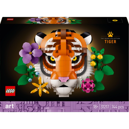 Lego - The Fauna Collection- Tiger 744 Pcs 18Y+ — BambiniJO Jordan