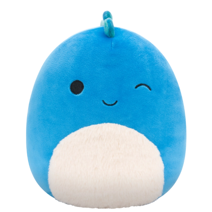 Squishmallows - Jumbo Plush 24" Brody the Winking Dark Blue Dino with Fuzzy Belly | 1-6Y