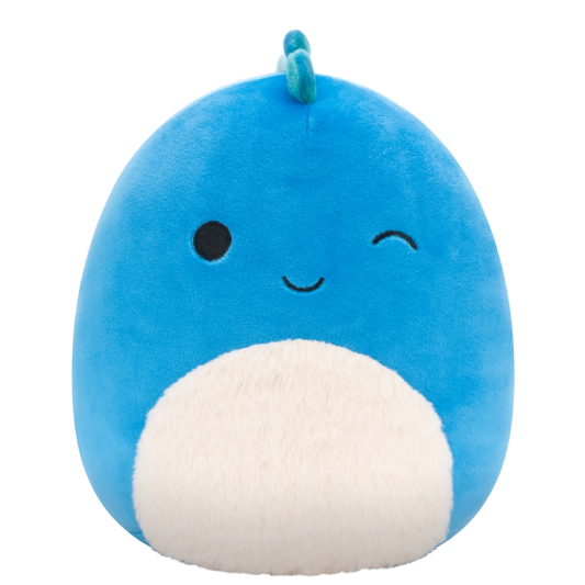 Squishmallows - Jumbo Plush 24" Brody the Winking Dark Blue Dino with Fuzzy Belly | 1-6Y