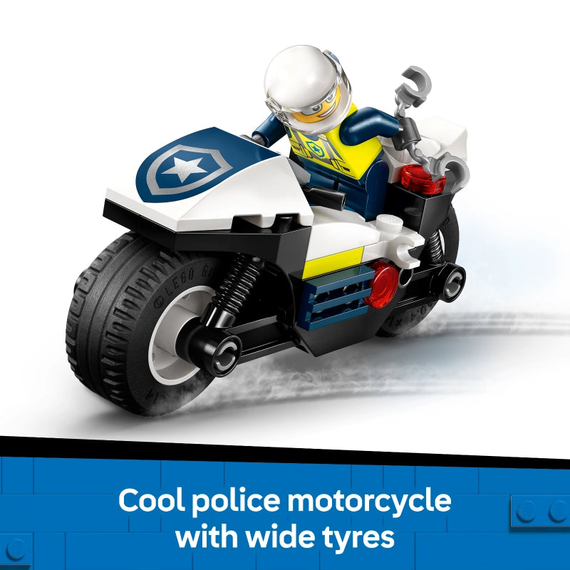 Lego - Police Motorcycle Chase 65 Pcs 4Y+ — BambiniJO Jordan