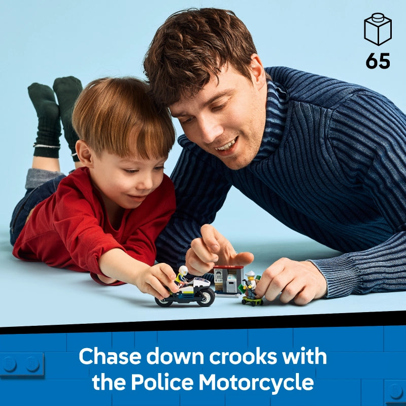 Lego - Police Motorcycle Chase 65 Pcs 4Y+ — BambiniJO Jordan