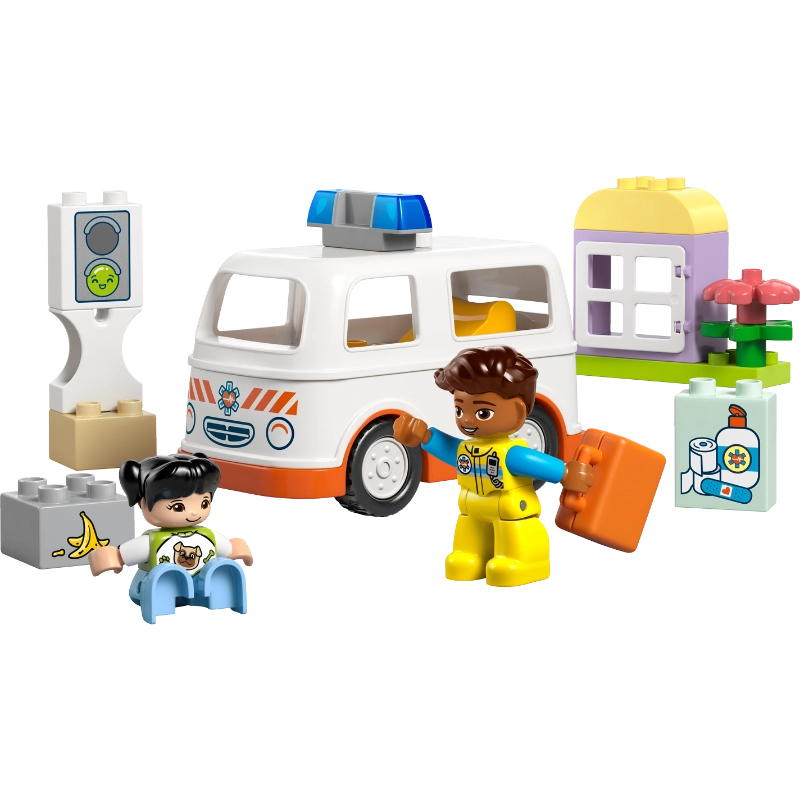 Lego - Ambulance & Driver 19 Pcs 2Y+ — BambiniJO Jordan