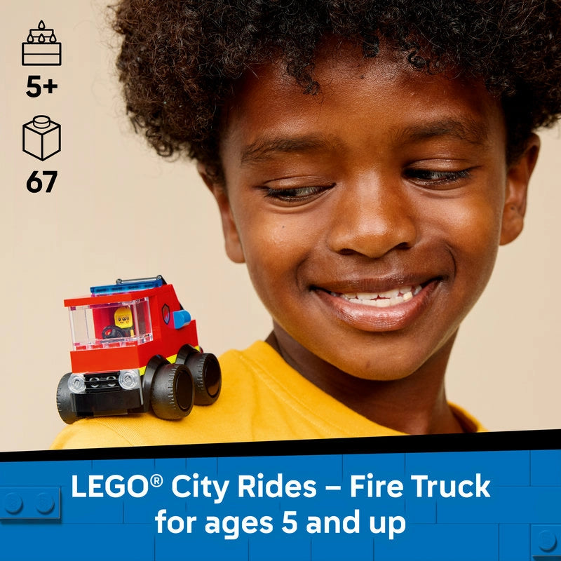 Lego - Rides- Fire Truck 67 Pcs 5Y+ — BambiniJO Jordan