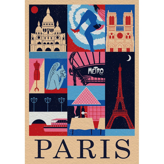 Clementoni Style in the City Paris jigsaw puzzle, alternate view — BambiniJO Jordan