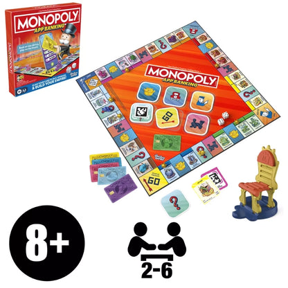 Hasbro Gaming - Monopoly App Banking Board Game | 8Y+