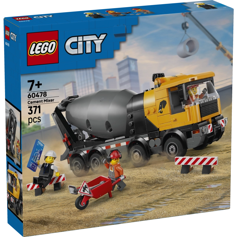 Lego - Cement Mixer 371 Pcs 7Y+ — BambiniJO Jordan