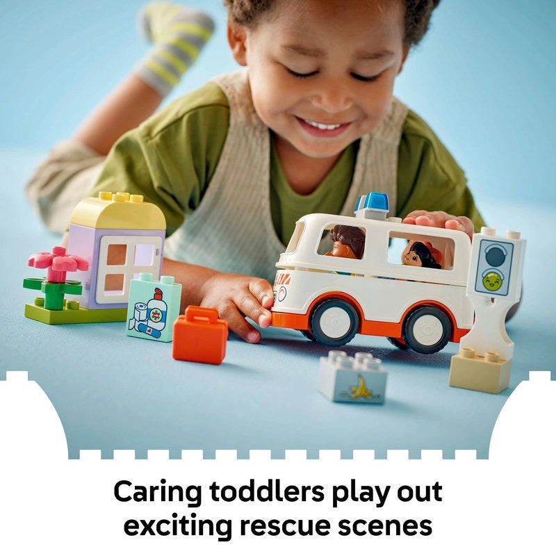 Lego - Ambulance & Driver 19 Pcs 2Y+ — BambiniJO Jordan