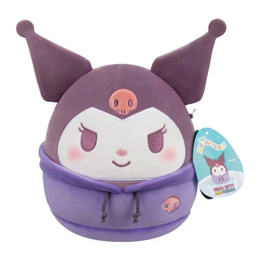 Squishmallows - Little Plush 8" Hello Kitty and Friends- Kuromi in Dabodabo Hoodie | 1-6Y