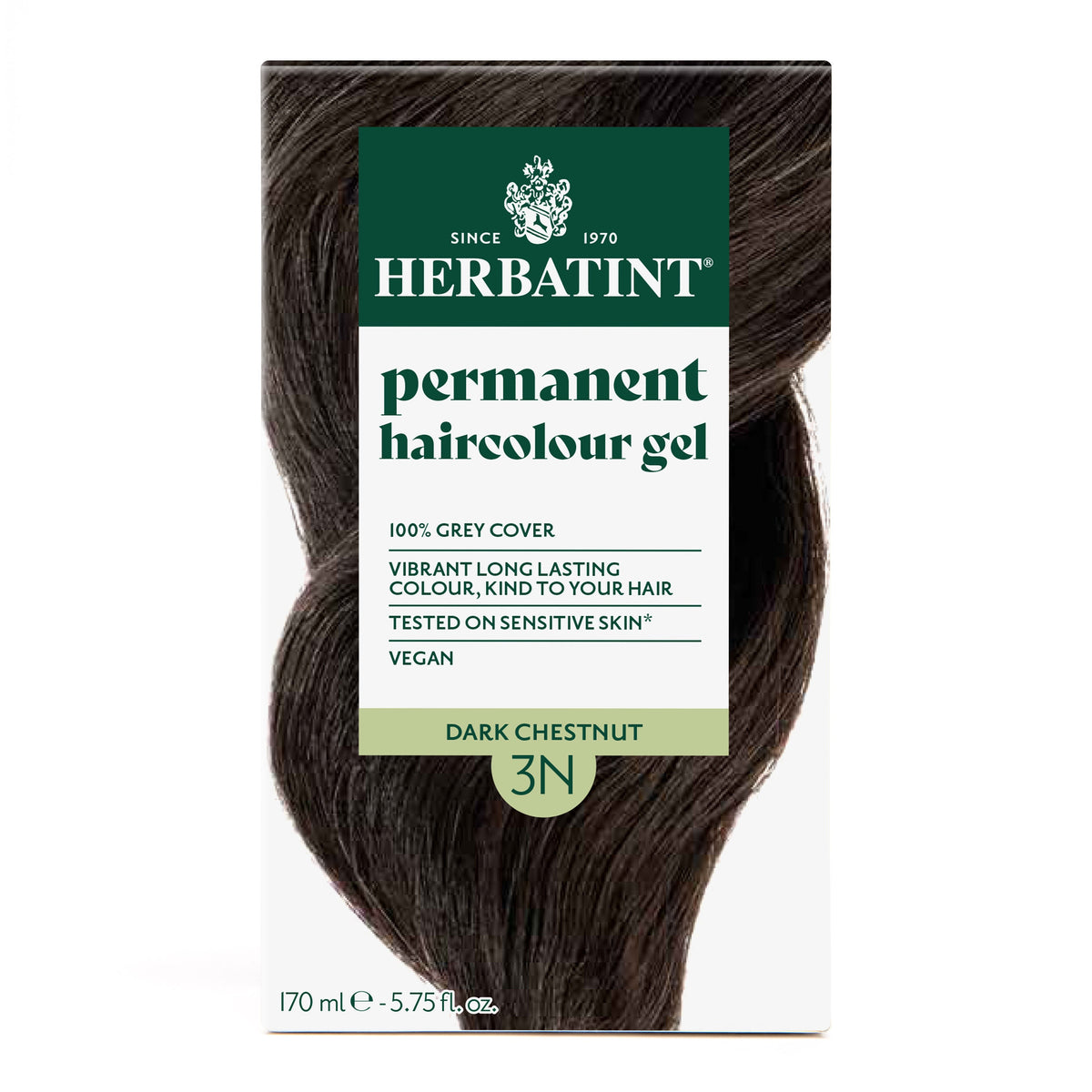 Herbatint 3N Dark Chestnut box front — BambiniJO Jordan