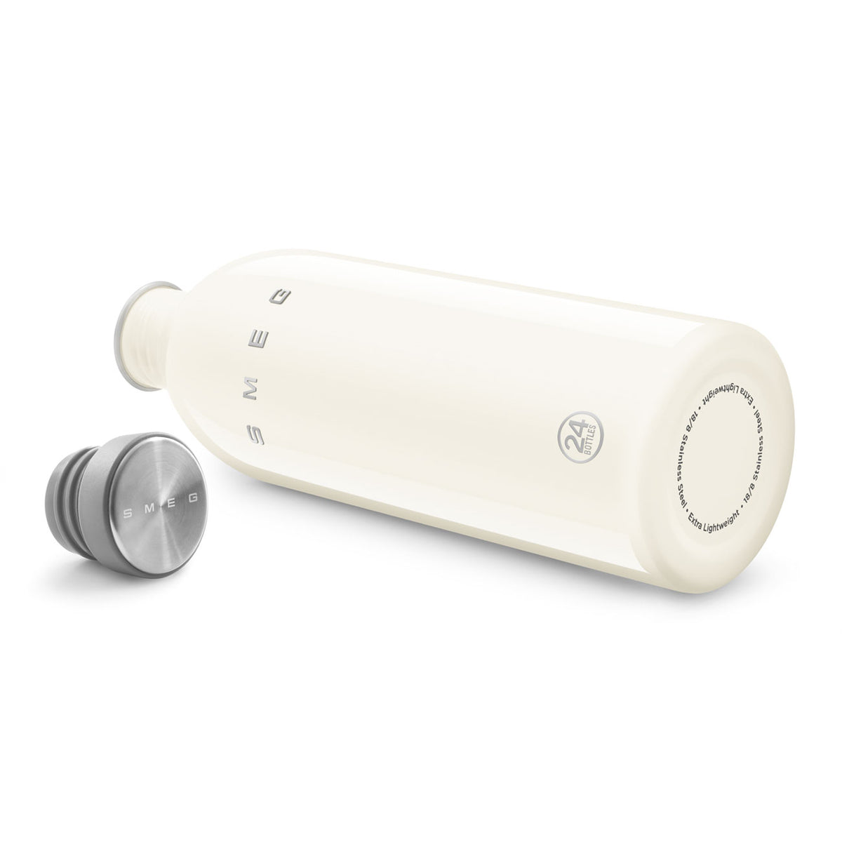 Smeg x 24Bottles Urban Bottle 1L Cream — BambiniJO Jordan