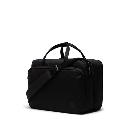 Herschel Bowen Duffle Tech Black 30L - detail view