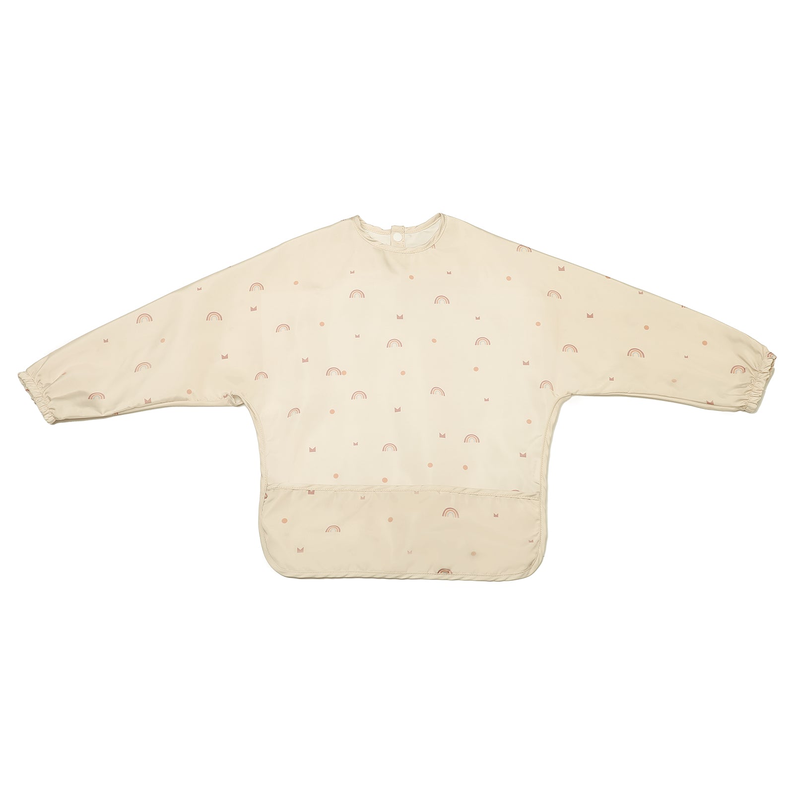 Babyccino - Long Sleeve Bib | Rainbow Babyccino - Long Sleeve Bib | Rainbow