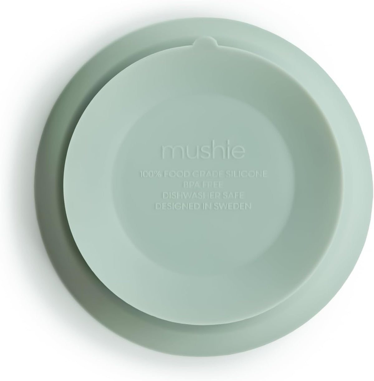 MUSHIE - Silicone Suction Bowl - Cambridge Blue MUSHIE - Silicone Suction Bowl - Cambridge Blue