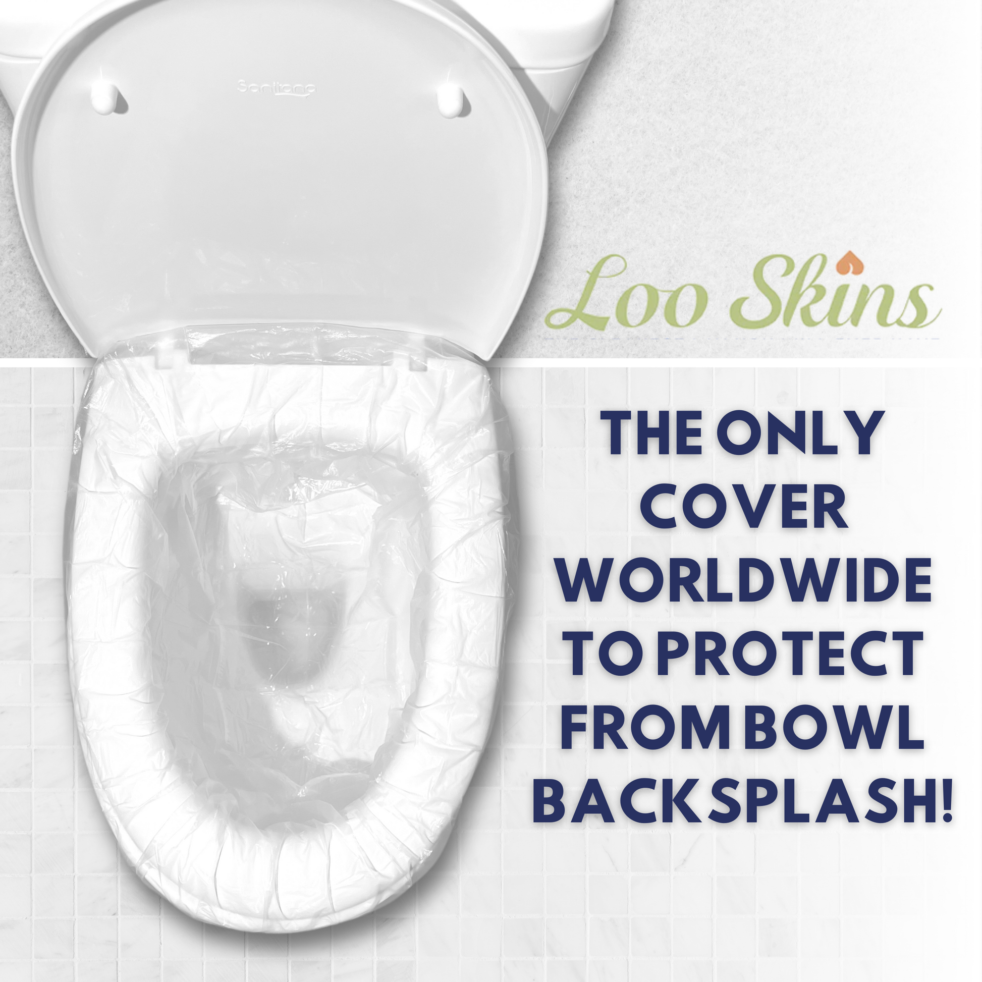 Loo Skins - Seat & Bowl Covers | Single Pack Loo Skins - Seat & Bowl Covers | Single Pack