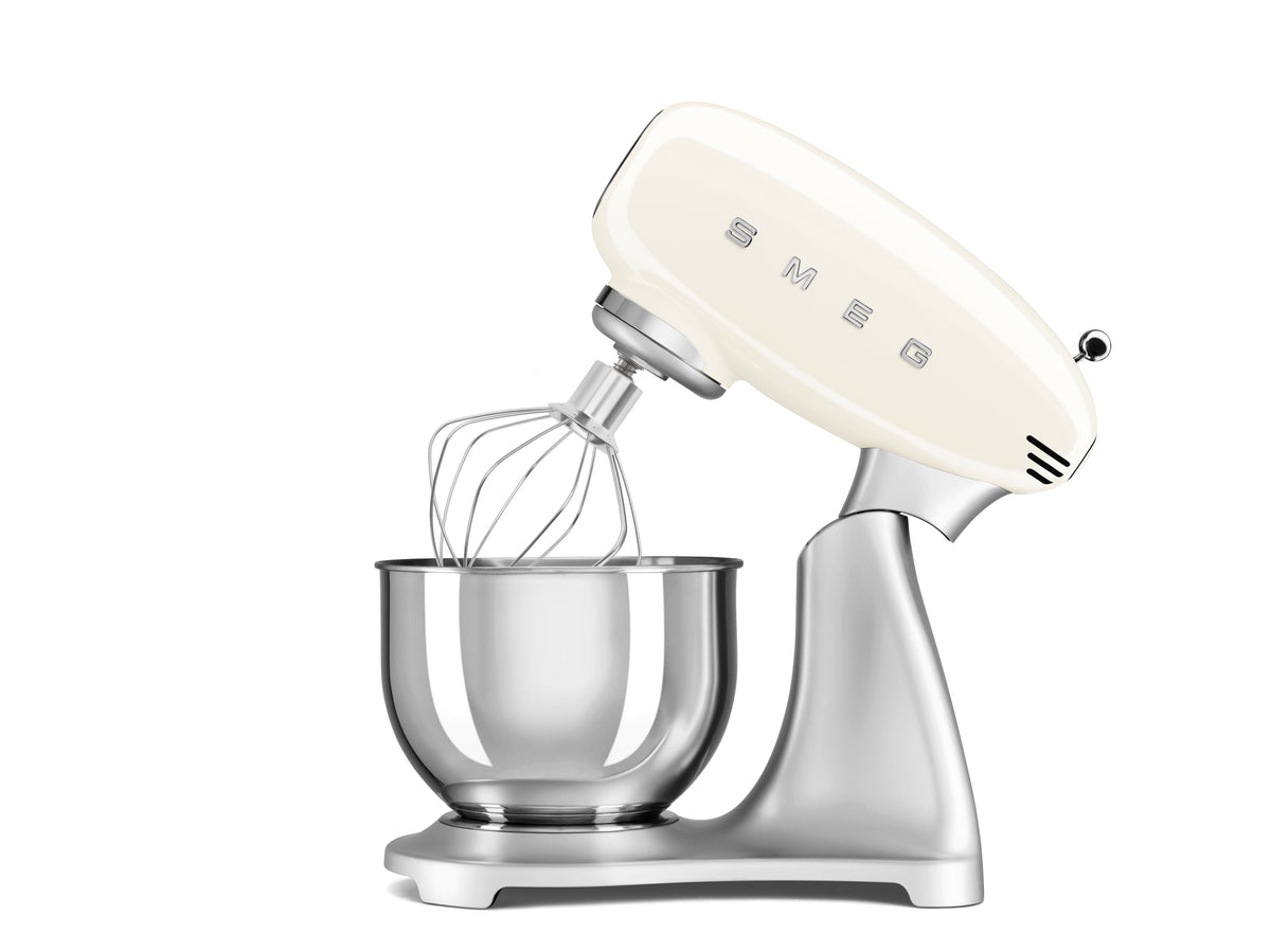Smeg Stand Mixer SMF04 Cream & Silver — BambiniJO Jordan