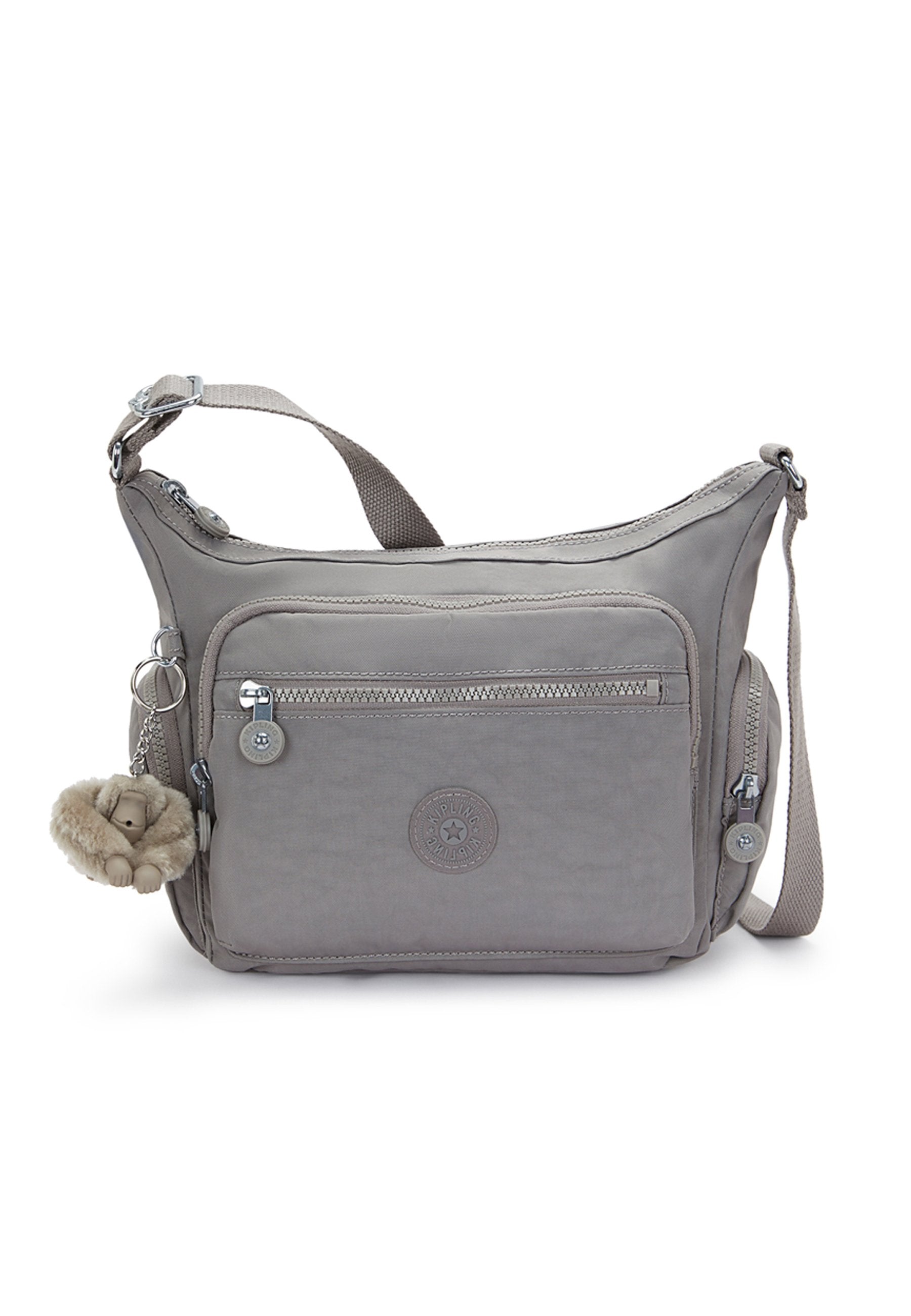 Kipling GABBIE Crossbody Bag Inviting Grey - front view