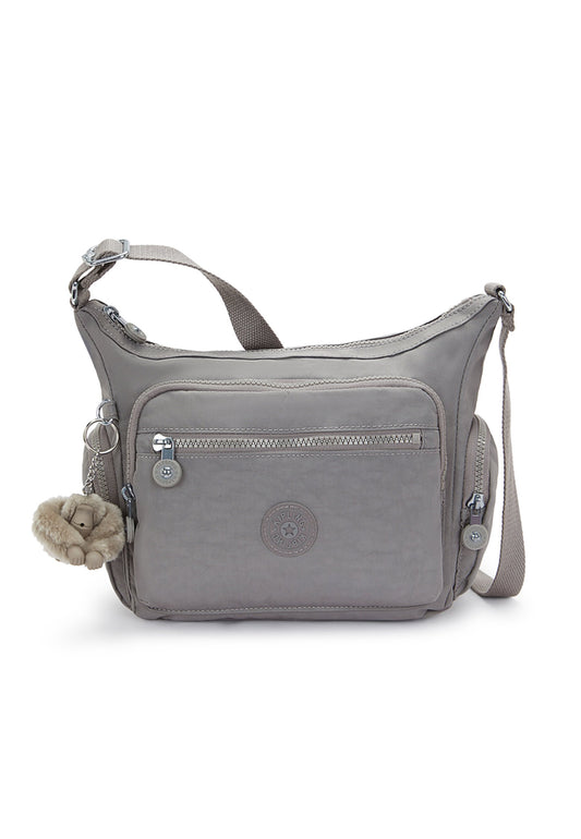 Kipling GABBIE Crossbody Bag Inviting Grey - front view