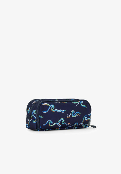 Kipling GITROY Pencil Case Fun Ocean Print - detail