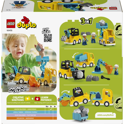 Lego - 3 in 1 Construction Vehicles 22 Pcs 2Y+ — BambiniJO Jordan