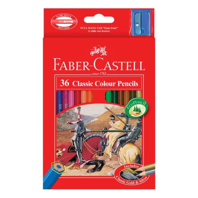 Faber-Castell Classic colour pencils box of 36