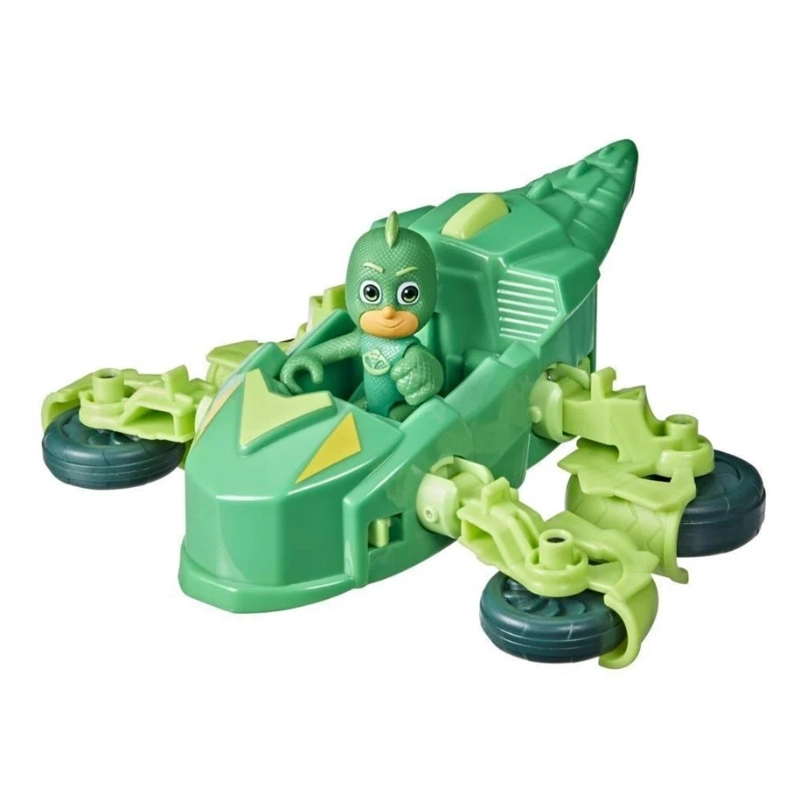 PJ Masks - مركبة جيـكـو الفاخرة، سيارة جيـكـو-موبايل مع شخصية جيـكـو | 3 سنوات فما فوق PJ Masks - مركبة جيـكـو الفاخرة، سيارة جيـكـو-موبايل مع شخصية جيـكـو | 3 سنوات فما فوق