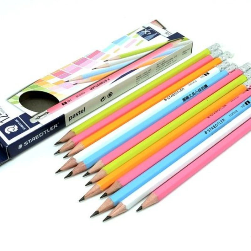 Staedtler Norica pastel black pencils pack of 12