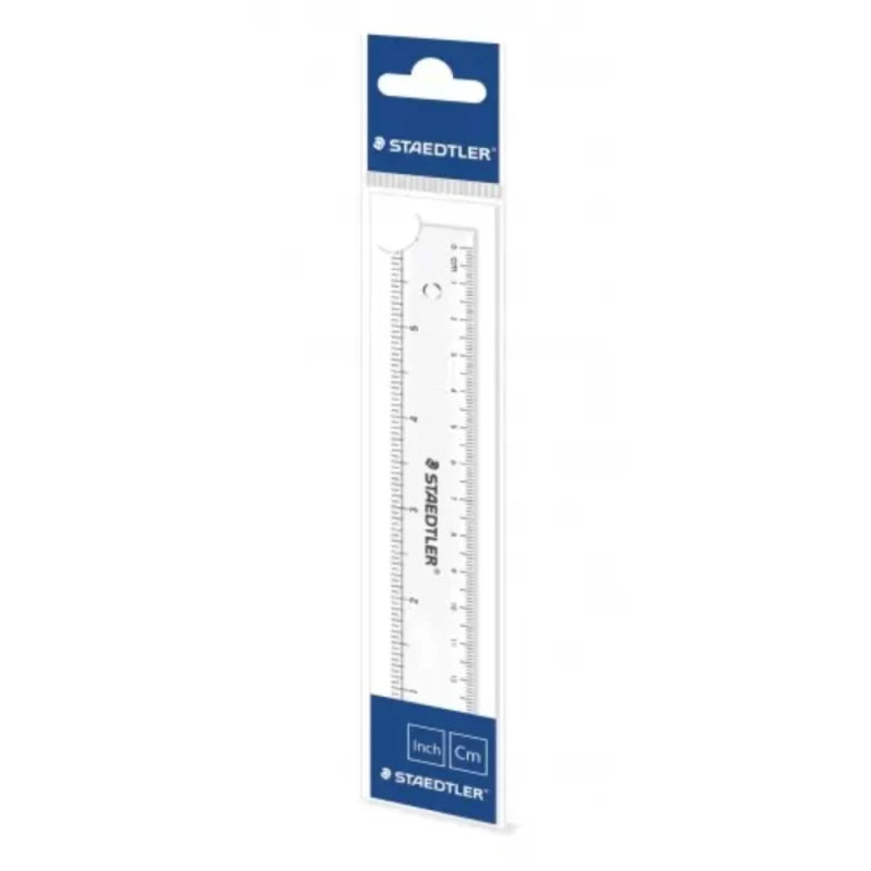 Staedtler transparent plastic ruler 15cm