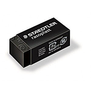 Staedtler Rasoplast black eraser