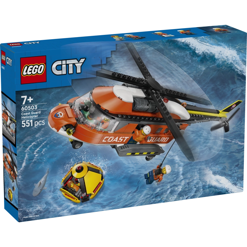 Lego - Coast Guard Helicopter | 551 Pcs | 7Y+ Lego - Coast Guard Helicopter | 551 Pcs | 7Y+