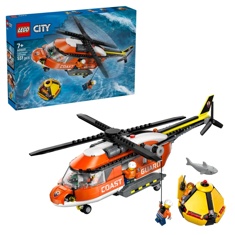 Lego - Coast Guard Helicopter | 551 Pcs | 7Y+ Lego - Coast Guard Helicopter | 551 Pcs | 7Y+