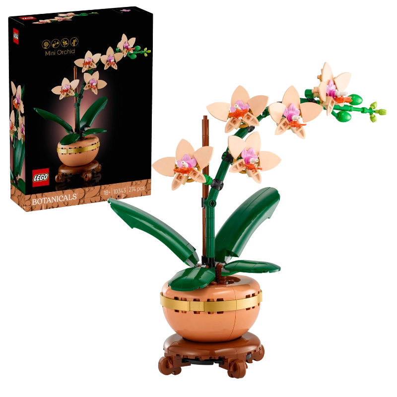 Lego - Mini Orchid | 274 Pcs | 18Y+ Lego - Mini Orchid | 274 Pcs | 18Y+