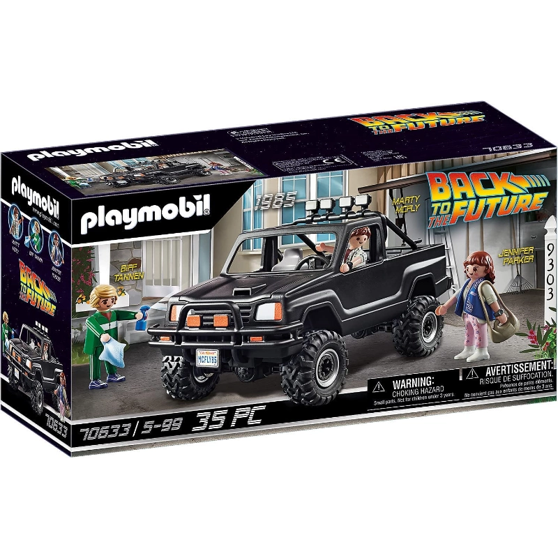 Playmobil - العودة إلى المستقبل شاحنة بيك آب مارتي - 35 قطعة | 5 سنوات فما فوق Playmobil - العودة إلى المستقبل شاحنة بيك آب مارتي - 35 قطعة | 5 سنوات فما فوق