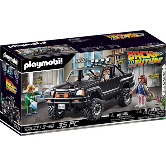Playmobil - Back to the Future Marty's Pick-up Truck- 35 Pcs | 5Y+