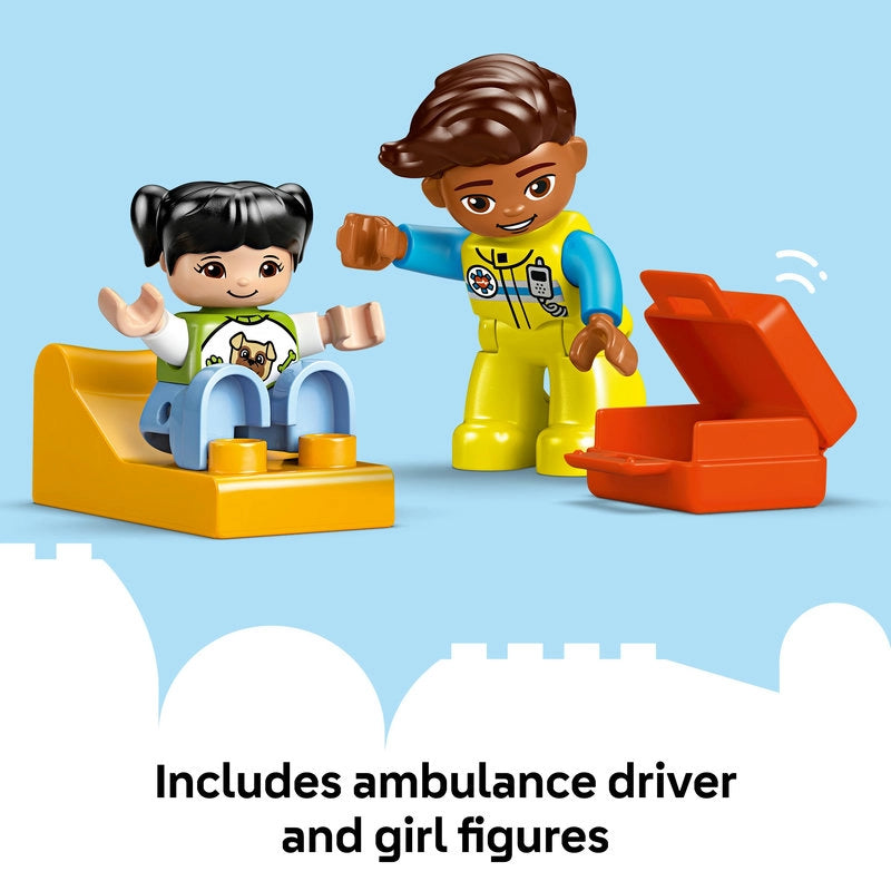 Lego - Ambulance & Driver 19 Pcs 2Y+ — BambiniJO Jordan