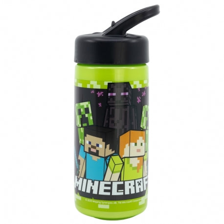 Stor - Playground Sipper Bottle - 410ml | MINECRAFT
