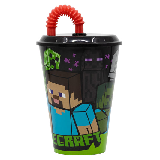 Stor - Easy Sport Tumbler with Lid - 430ml | MINECRAFT