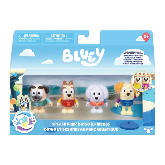 Bluey - Colour Change Splash Park Bingo & Friends 4-Pack S13 | 3Y+ — BambiniJO Jordan