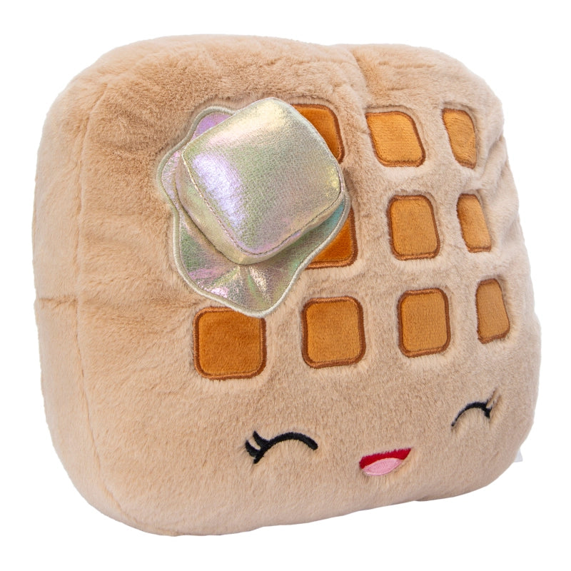 Russ Snackeez - Breakfast 9" Plush Waffle with Butter | 3Y+