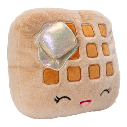 Russ Snackeez - Breakfast 9" Plush Waffle with Butter | 3Y+