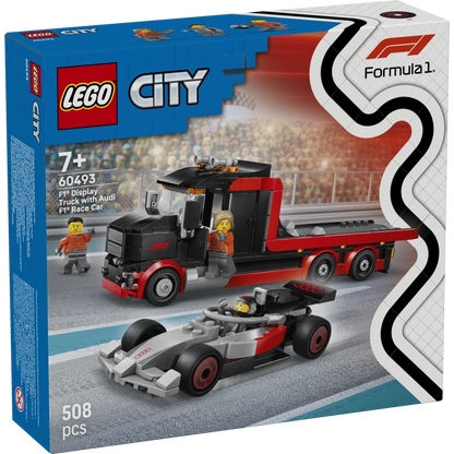 Lego - F1 Display Truck with Audi F1 Race Car 508 Pcs 7Y+ — BambiniJO Jordan