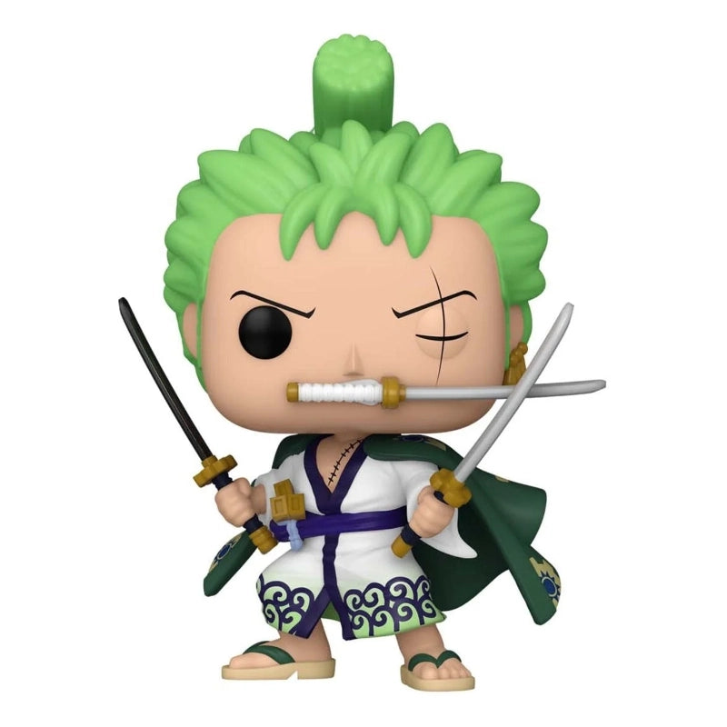 Funko - Pop! مجسمات الرسوم المتحركة: ون بيس- رورونوا زورو | 3 سنوات فما فوق Funko - Pop! مجسمات الرسوم المتحركة: ون بيس- رورونوا زورو | 3 سنوات فما فوق