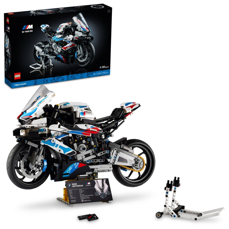 ليغو - بي إم دبليو M 1000 RR | 1921 قطعة | 18 سنة فأكثر ليغو - بي إم دبليو M 1000 RR | 1921 قطعة | 18 سنة فأكثر