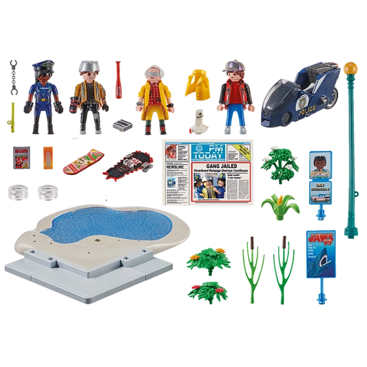 Playmobil - Back to the Future Part II Hoverboard Chase- 80 Pcs | 5Y+ — BambiniJO Jordan