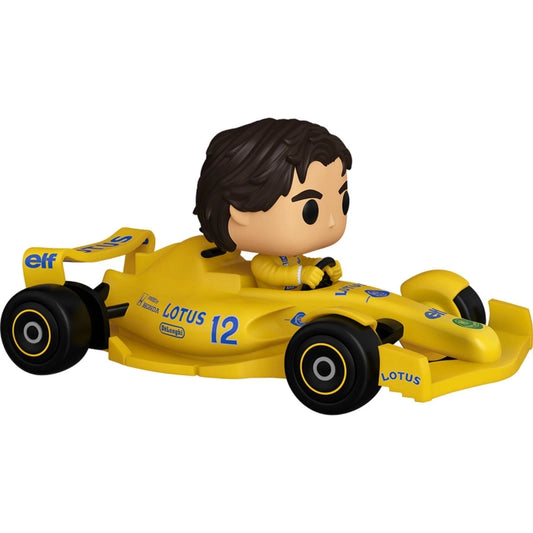 Funko - Pop! Rides Super Deluxe Formula 1: Lotus- Ayrton Senna | 3Y+